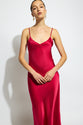 Ginia - Silk V Neck Long Slip
