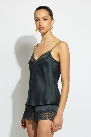 Ginia - Silk & Lace Cami Set