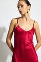 Ginia - Silk V Neck Chemise