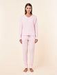 Papinelle - Super Soft Waffle V Neck PJ Set