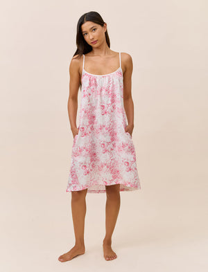 Papinelle - Toile De Jouy Strappy Nightie