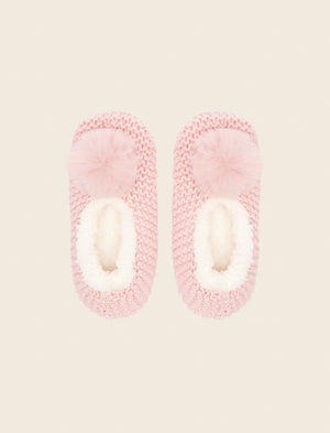 Papinelle - Cosy Cable Slipper Socks