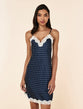 Papinelle - Annabelle Satin Lace Mini Slip Nightie