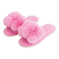 Annabel Trends - Luxe Pom Pom Slippers