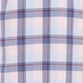 Magnolia - Blue Bamboo Tee with Checked Flannelette Pant PJ Set
