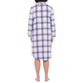 Magnolia - Blue Horizon Cotton Flannelette Sleep Shirt