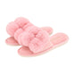 Annabel Trends - Luxe Pom Pom Slippers
