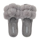 Annabel Trends - Luxe Pom Pom Slippers
