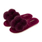 Annabel Trends - Luxe Pom Pom Slippers