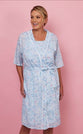 French Country - Vintage Paisley Cotton Robe