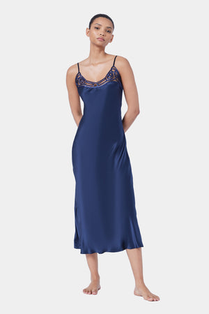 Ginia - Jean Silk Slip / Nightie