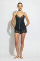 Ginia - Silk & Lace Cami Set