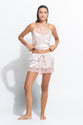 Ginia - Silk & Lace Cami Set