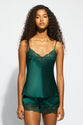 Ginia - Silk & Lace Cami Set