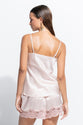 Ginia - Silk & Lace Cami Set