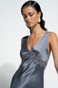 Ginia - Gigi Silk & Lace Long Slip