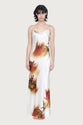 Ginia - Valentina Floral Silk Slip Dress