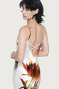 Ginia - Valentina Floral Silk Slip Dress