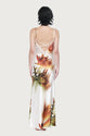 Ginia - Valentina Floral Silk Slip Dress