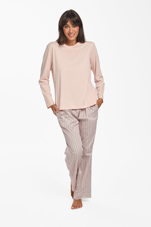 Love & Lustre - Pink Stripe PJ Set