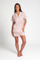 Morning Honey - Pink Stripe Cotton PJ Set