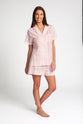 Morning Honey - Pink Stripe Cotton PJ Set