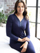 Magnolia Lounge - Midnight Sky Bamboo Long Sleeve Nightie