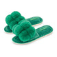 Annabel Trends - Luxe Pom Pom Slippers