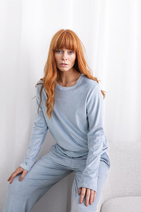 Gingerlilly -  Thea Velour Lounge Set