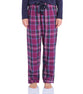 Magnolia Lounge - Dusk Check Flannel and Cotton PJ Set